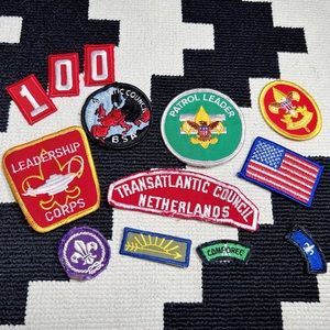 BOY SCOUTS OF AMERICA patches!!
